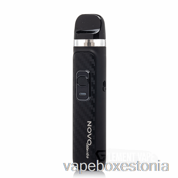 Vape Box Estonia Smok Novo Master 30w Pod Süsteem Must Süsinikkiud